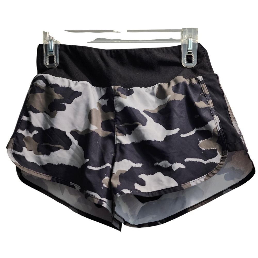 Mono B Camo Running Shorts Athletic Workout Activewear Shorts Small